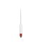 Special hydrometer, common salt 0-27% mas in 0.5%, L=270 mm, calibratable