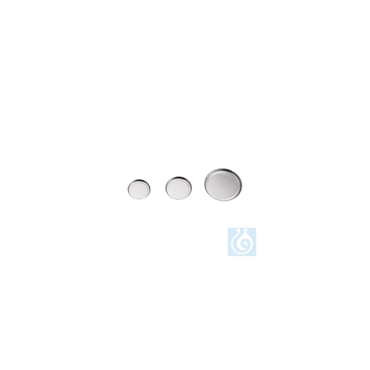 neoLab® Alu-Wägeschalen, 125 mm Ø, 3,3 g, 100 Stck./Pack