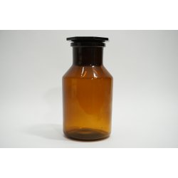 Steilbrustflasche Vorratsgef&auml;&szlig; Laborglas Laboratory glassware 1000 mL Weithals
