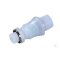 Quick coupling complete for connection bottle - pump