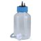 Collecting bottle 2L glass coated, with protective filter and inlet pipe
