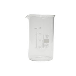 150 ml Tall Form Beaker, Borosilicate Glass 3.3, with...
