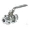 Ball valve VKE 40, stainless steel, KF DN 40