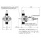 VACUU·LAN® Absperrmodul VCL K A1 Anschlusselement A1, M35 x 1,5 bestehend