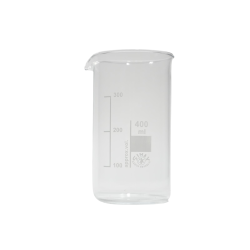 400 ml Tall Form Beaker, Borosilicate Glass 3.3, with...