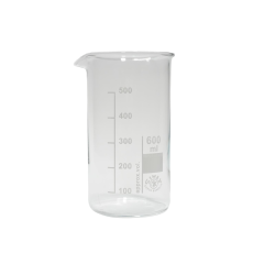 Becherglas 600 ml, hohe Form, Borosilikatglas 3.3, mit...