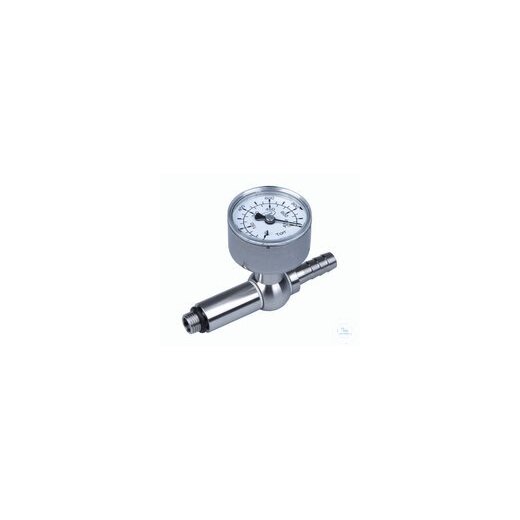 Expansion kit pressure gauge with 1 pressure gauge, for chemistry vacuum systems NT SYNCHRO