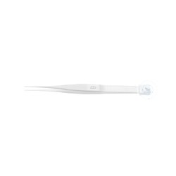 Ceramic tweezers 120mm, very pointed, straight, smooth