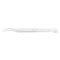 Ceramic tweezers 125mm, pointed, curved, smooth