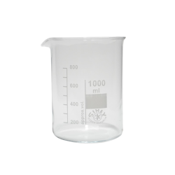 Becherglas 1.000 ml, niedrige Form, Borosilikatglas 3.3,...