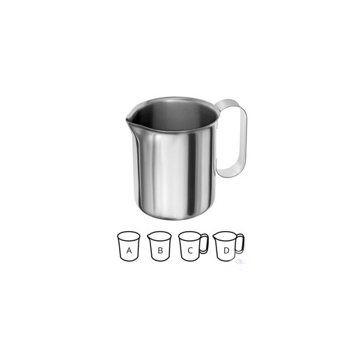 Cup with handle 2000 ml