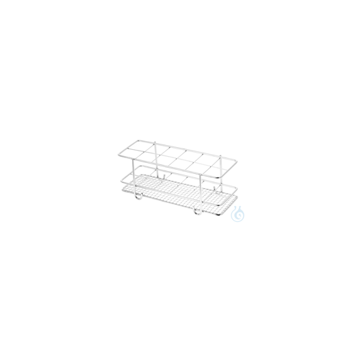 Test tube rack 12 holes, 200x70x70mm f. tubes Ø 30mm