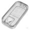 Wire basket with lid and handle, 250 x 130 x 60 mm