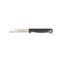 Knife black, blade 8 cm