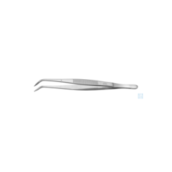 Tweezers 145 mm, curved pointed