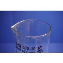 Messzylinder, 1000mL, Laborglas, graduated measuring glass, Zubeh&ouml;r, 1L, Brand