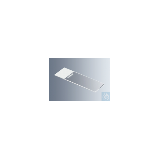 Microscope slides UniMark&reg; white, cut edges