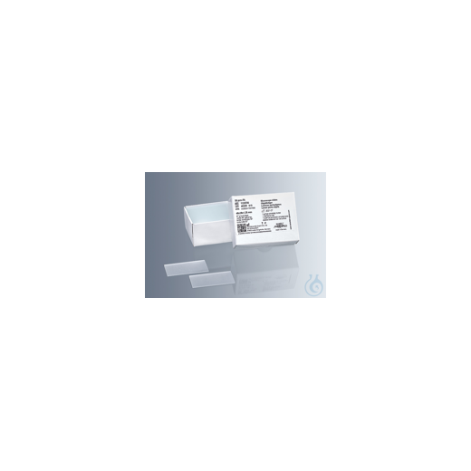 Microscope slides cast format (48x28 mm),
