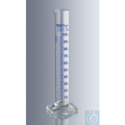 Measuring cylinder 25:0.5 ml, class A,
