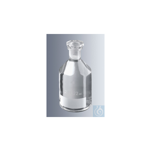 Oxygen bottles according to Winkler 100-150 ml