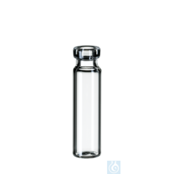 neochrom® Rollrandflaschen 0,8 ml Klarglas, 30 x 8,2...
