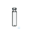 neochrom® Rollrandflaschen 0,8 ml Klarglas, 30 x 8,2 mm, flacher Boden