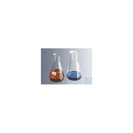 Erlenmeyer flask 2,000 ml, wide neck,