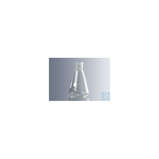 Erlenmeyer flask 50 ml with standard ground joint NS 19/26