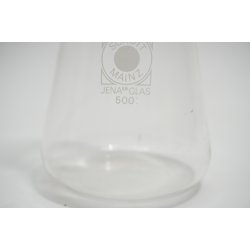 Erlenmeyerkolben mit Schliff  500 mL Duranglas NS45/40 Laborglas