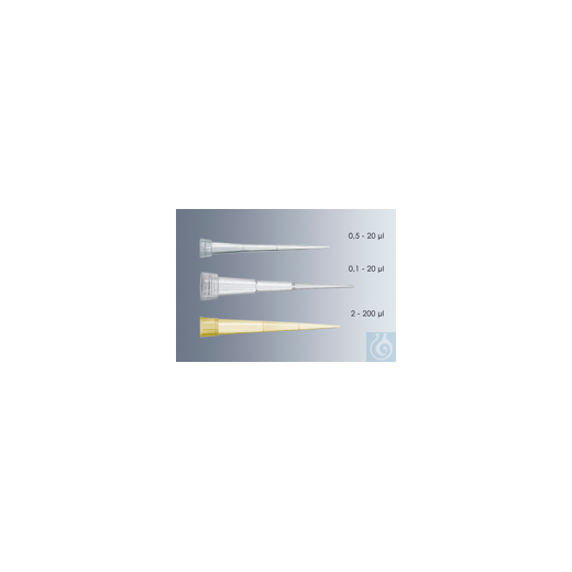 Pipettenspitzen 0,1-20 µl nano-cap™,