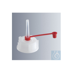 Schraubkappen GL 18 mit Tropfaufsatz,