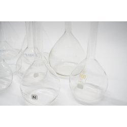 Laborrequisite Messkolben Kolben Labor Set Konvolut Labor glas Deko requisite