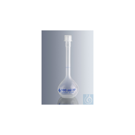 Volumetric flask 25 ml, polypropylene,
