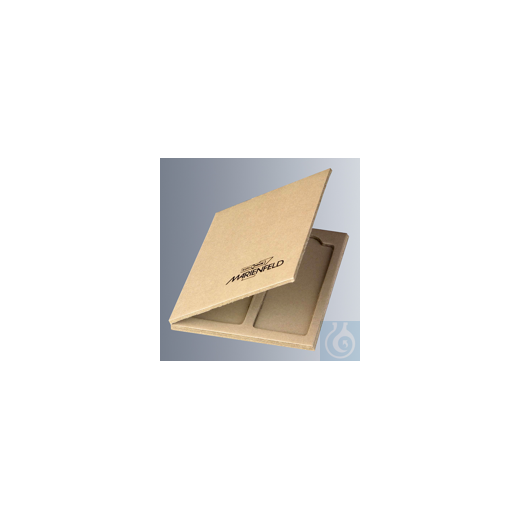 Slide folders for 2 slides 76x26 mm