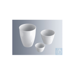 Schmelztiegel, 45 mm Durchmesser, mittelhohe Form