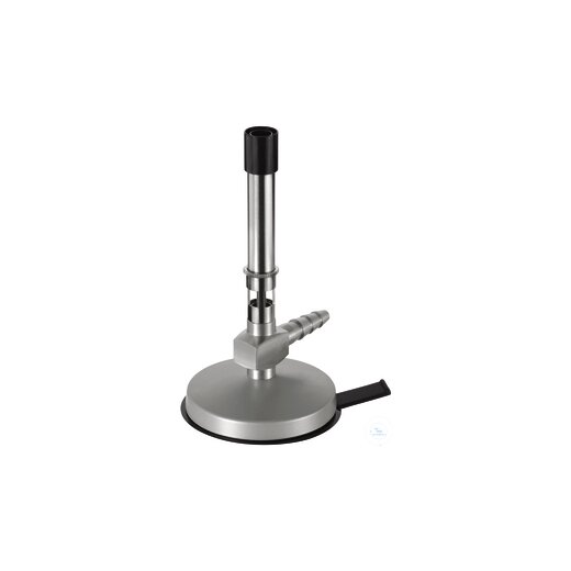 Bunsen burner natural gas, DIN, needle valve, air regulation