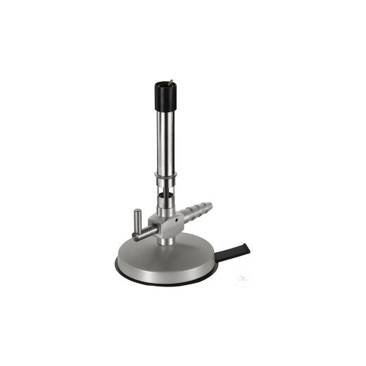 Bunsen burner propane, DIN, gas tap, pilot flame, air regulation