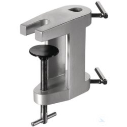 Aluminium table clamp, for rods up to 13 mm Ø