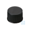 neochrom® screw cap PP black, ND13 closed, 100 pcs./pack