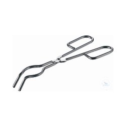 Crucible tongs, stainless, 200 mm