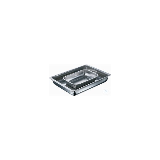 Instrument tray 315 X 215 X 55 mm, stainless steel