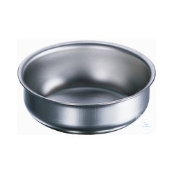 Steaming tray 150 mm Ø, flat, stainless steel