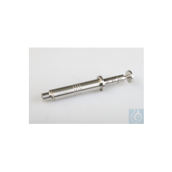 Stainless steel syringe 1 ml, pressure resistant up to...