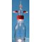 Sicherheits- Gaswaschflasche 500 mit Druck- / Belüftungshahn und Filterplatte