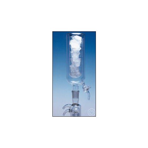Feststoffkühler, Ges.-Länge 300 mm Kern NS 29/32 Kühlung von Kolonnen und bei