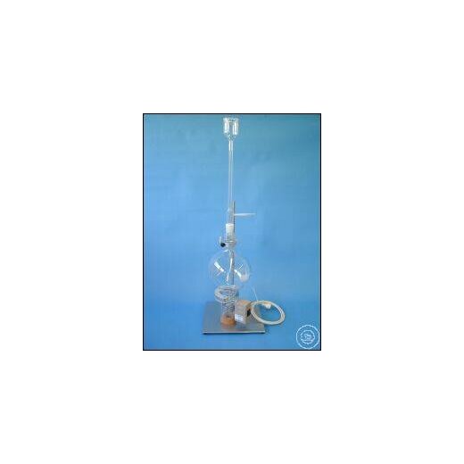 Steam generator for larger quantities of steam 4000 ml, with exchangeable heating piston