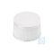 neochrom® Schraubkappen ND18 geschlossen, PP, Silikon weiß/PTFE rot,