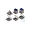 Reaction exchange blocks WB for 15 x 0.5 and 20 x 1.5 ml reaction tubes