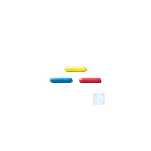 neoLab® Mikro-Magnetrührstäbchen blau, 5 x 2 mm