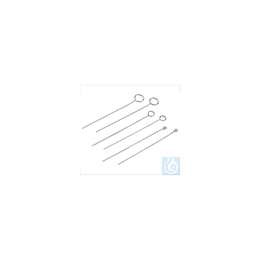 Inoculation loops made of special stainless steel Eyelet Ø 3 mm
